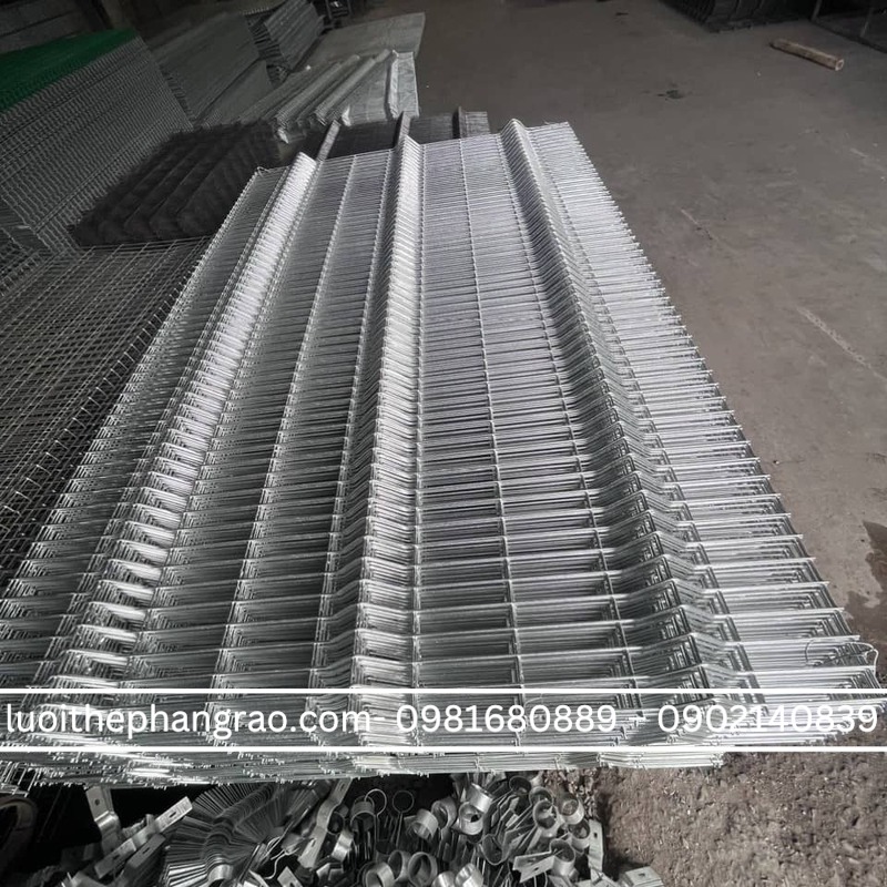 Lưới hàn mạ kẽm chấn sóng